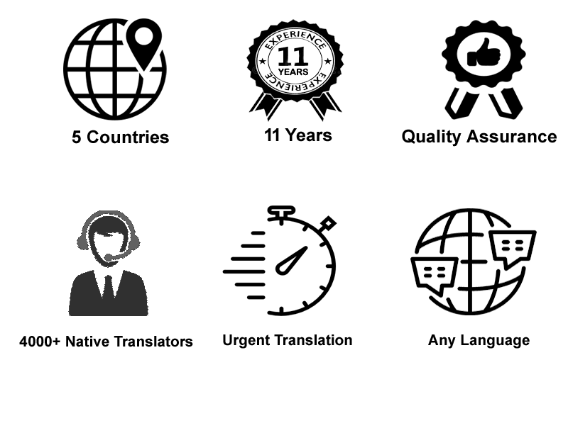 Certificate attestation document apostille translation services in india